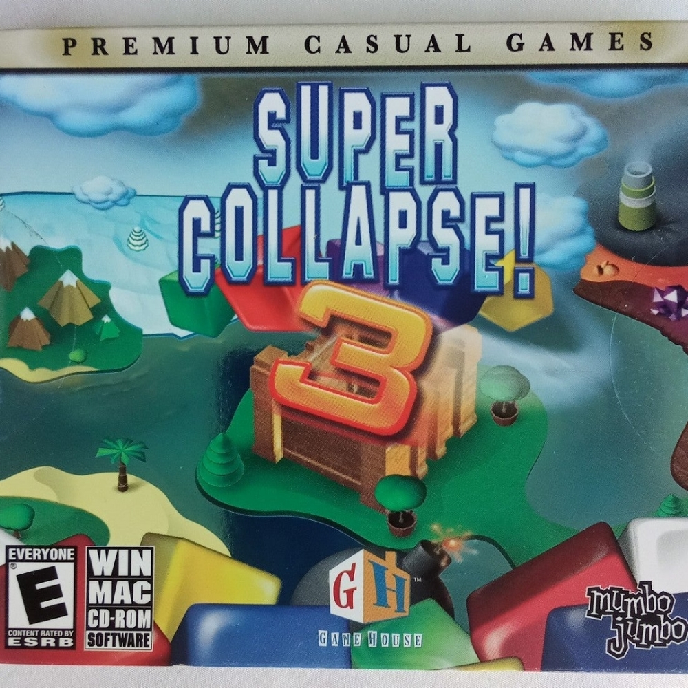 Super Collapse 3 (NWT) Premium Casual Games PC Video Game Windows/Mac